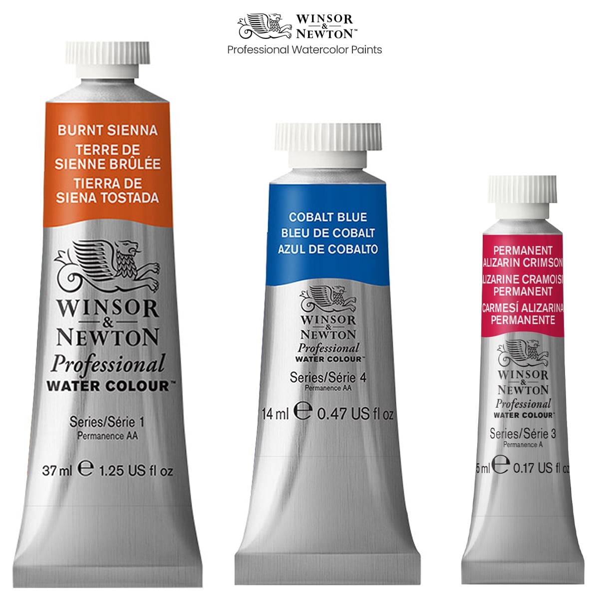 Winsor & Newton Professional Watercolor Tubes