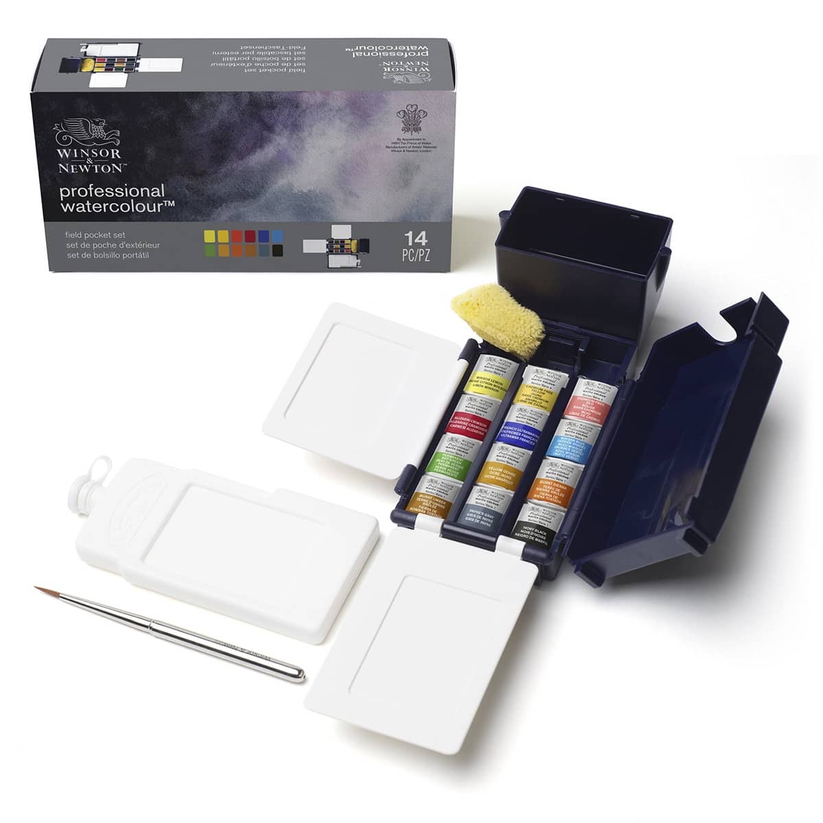Winsor & Newton Professional Watercolour Field Box Set
