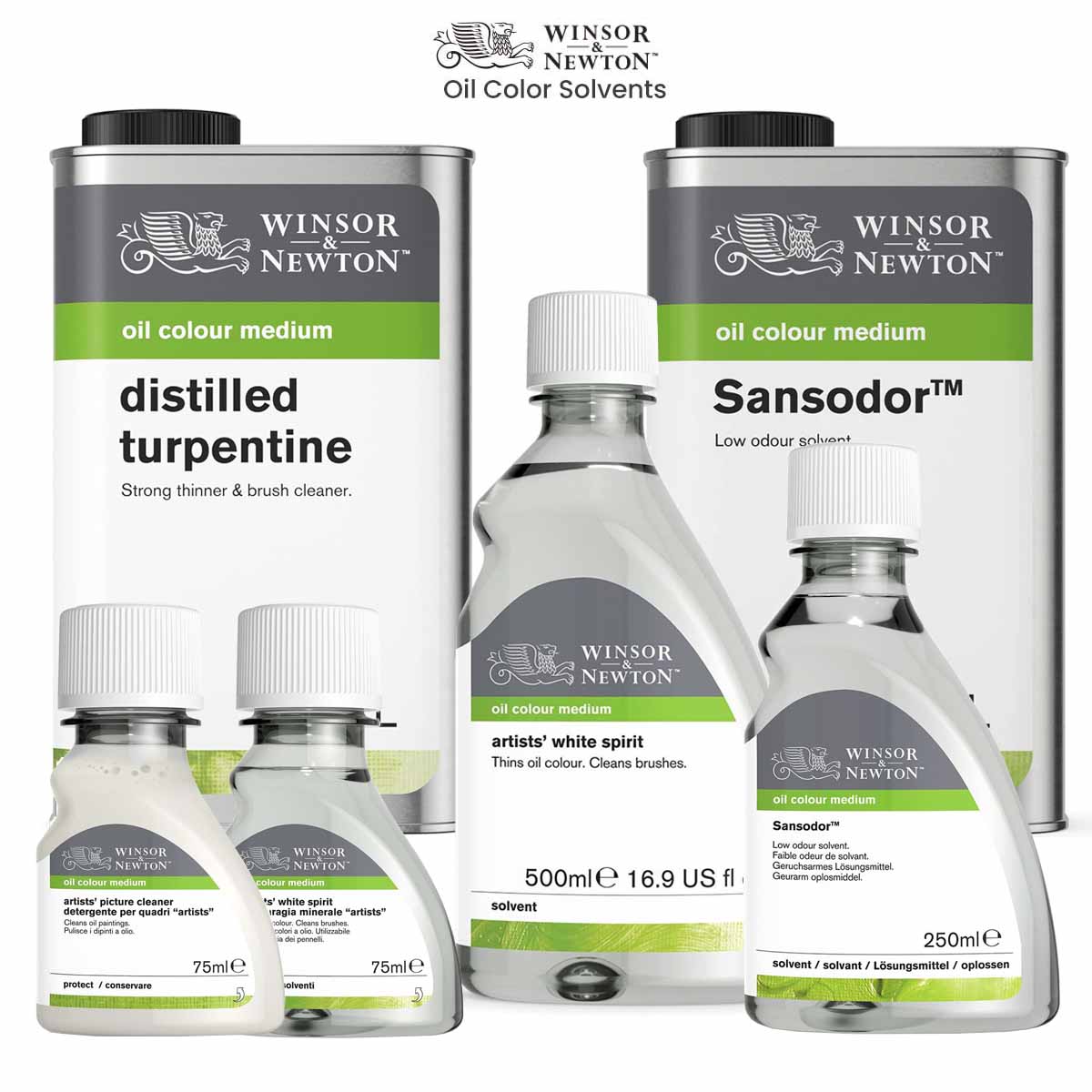 Winsor & Newton Oil Color Solvents
