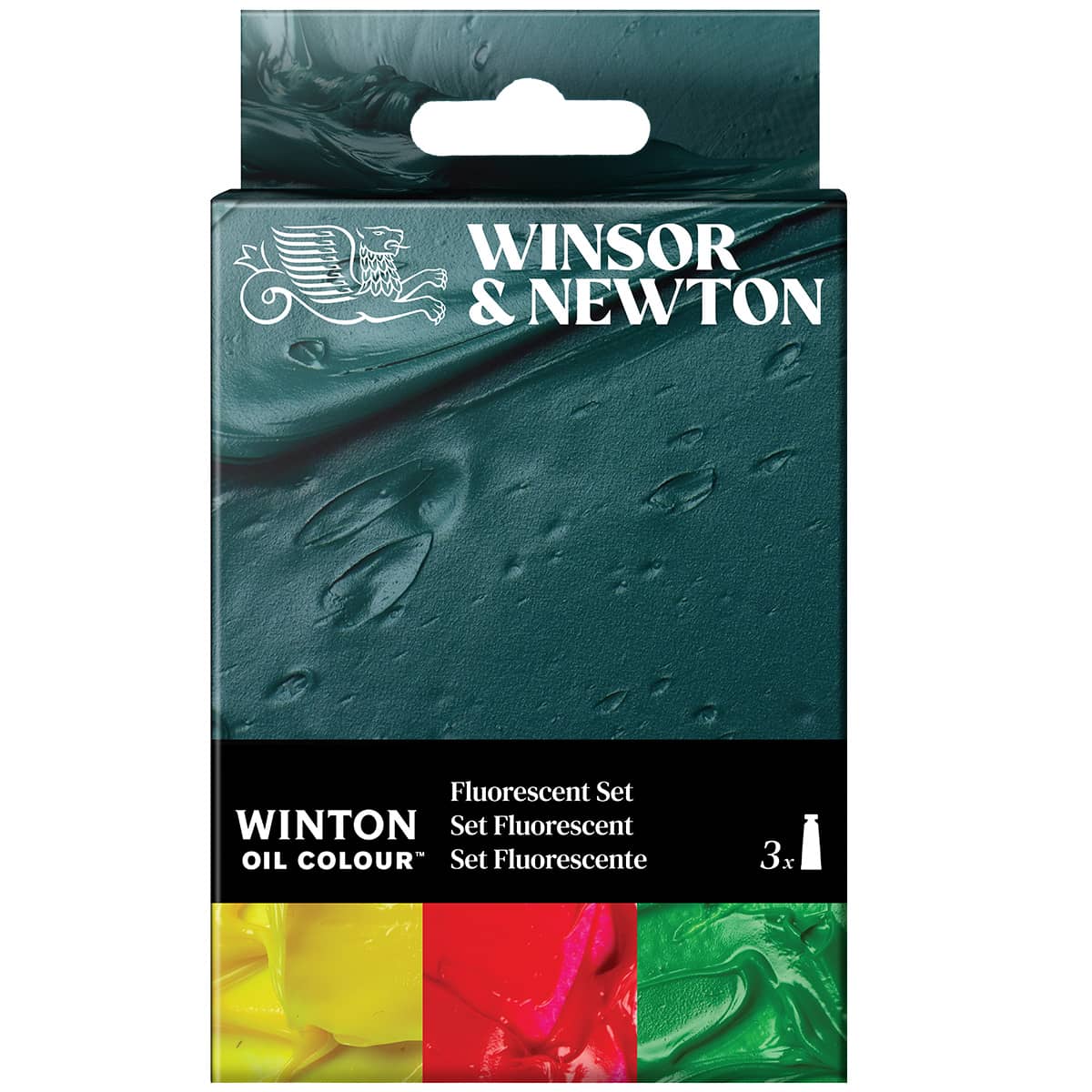 Winsor & Newton Winton Oil Color - Fluorescent Set of 3, 37 ml Tubes