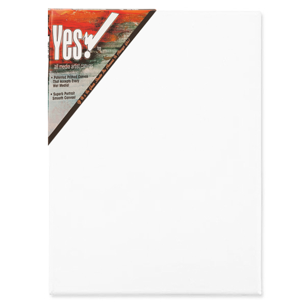 Yes! All Media Cotton Stretched Canvas 1-1/2in Deep