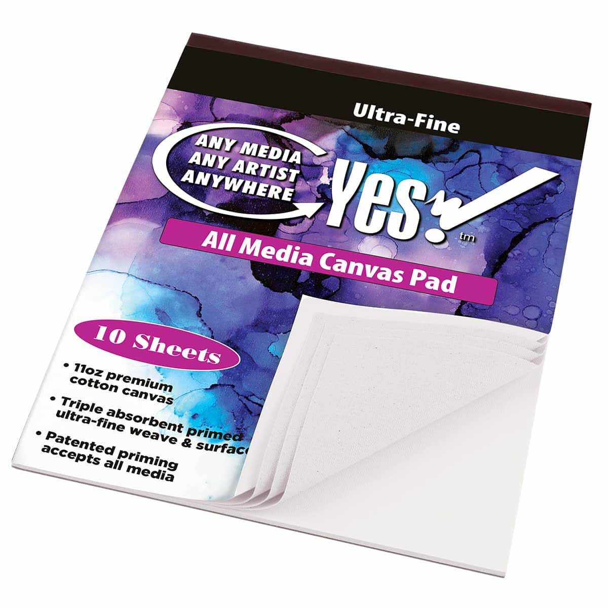 Yes! Multi Media Cotton Canvas Pads