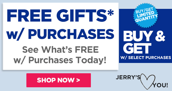 Free gifts with purchase