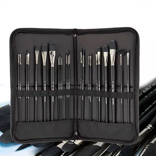 Black Swan Synthetic Red Sable Brush Sets
