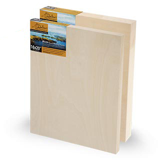 DaVinci Pro Birch Wood Painting Panels 16x20