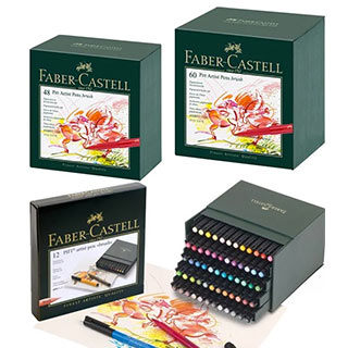 Faber-Castell Pitt Artist Pen Sets