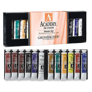 Grumbacher Academy Oil Color Sets
