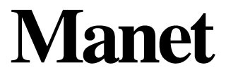 Manet Easel Logo