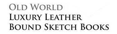Old World Luxury Italian Leather Bound Sketch Books