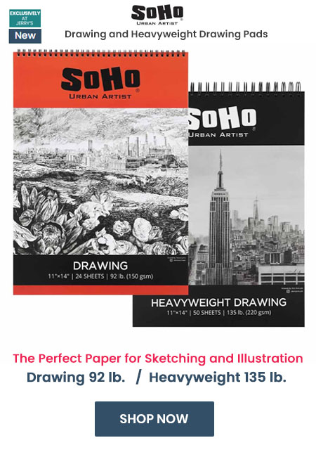 Soho Drawing and Heavyweight Drawing Pads