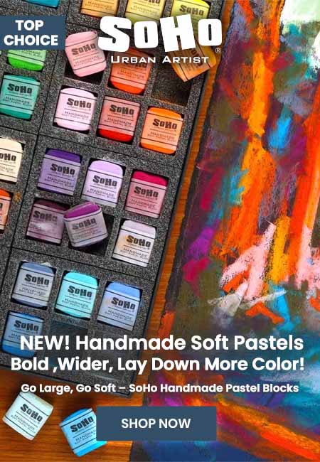 SoHo Urban Artist Handmade Soft Pastel Blocks