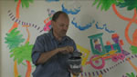 Creating A Blacklight Mural: Part 3 Black Outline Finishing Touches