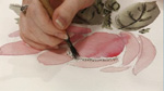 How To Paint A Sumi-e Peony in Ink
