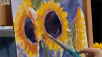 Getting Loose With Sunflowers in Oils