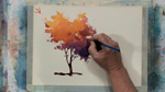Painting Trees in Watercolors