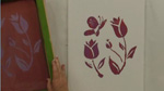 How To Screenprint Flowers in Silkscreening