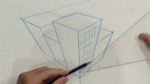 Three Point Perspective in Drawing