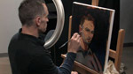 Self Portrait: Adding Eye Highlights in Oils