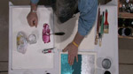 Working With Matisse Iridescent Medium in Acrylics
