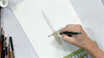How To Paint A Metal Sword in Watercolor