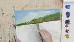 How To Paint a Landscape Scene Using Lukas Berlin Oils