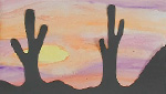 How To Paint A Desert Landscape: Art Projects For Kids