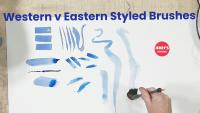 Differences In Western vs Eastern Styled Brushes