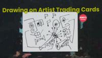 Drawing an Artist Trading Card