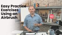 Easy Practice Exercises Using An Airbrush