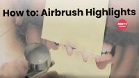 How To Use an Airbrush To Highlight Teeth On A Painting