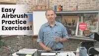 Easy Practice Exercises Using An Airbrush