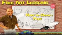 How to Draw Feet in Drawing