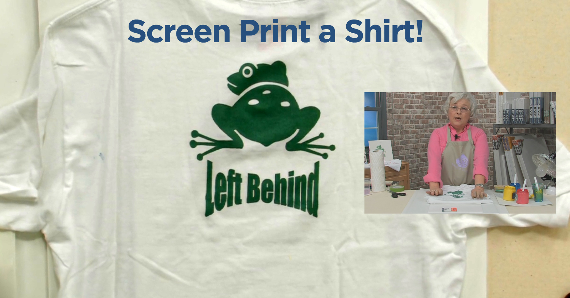 How To Begin Screen Printing a Shirt