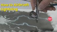 How To Paint Lightning in Airbrush
