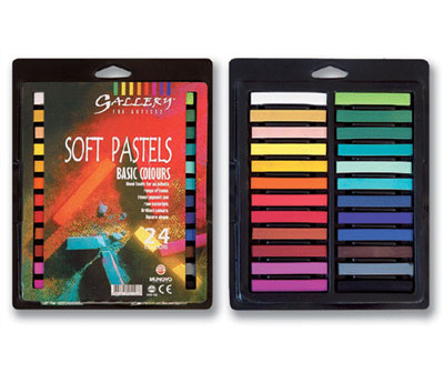 Mungyo Gallery Standard Soft Pastel Blistercard Assorted Colors (Set of 24)