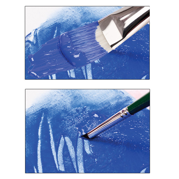 Pro Swipe Oil And Acrylic Brushes