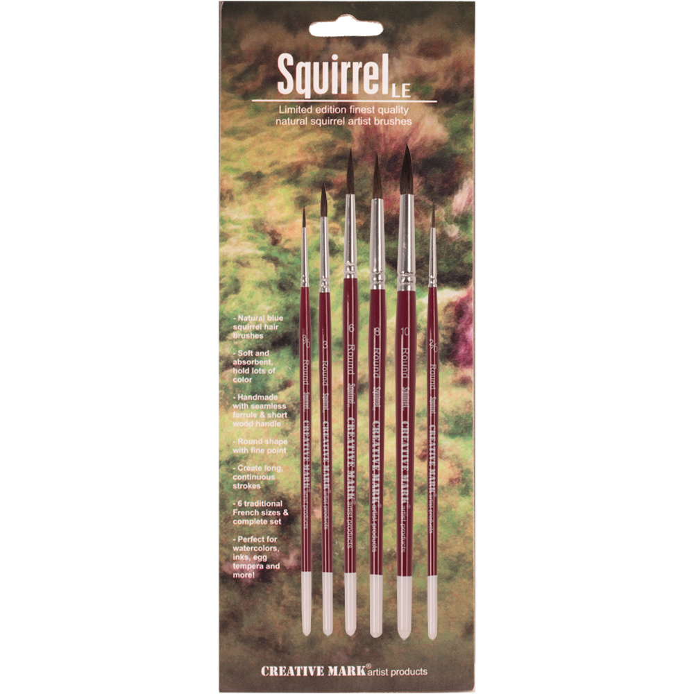 Squirrel Le Brushes And Set