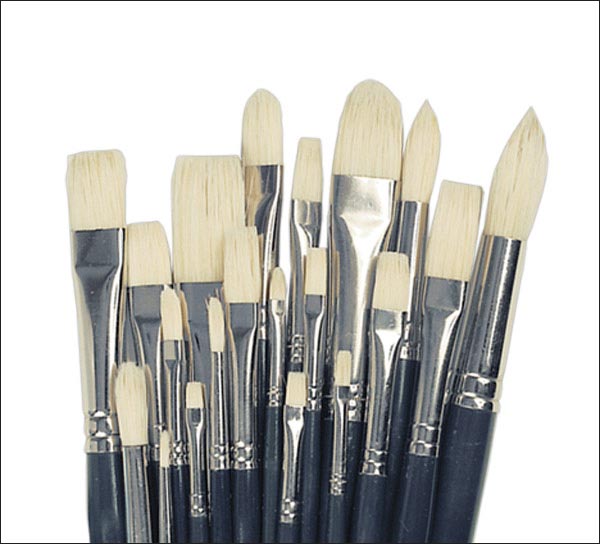 Creative Mark Pro Stroke Premium White Bristle Brushes