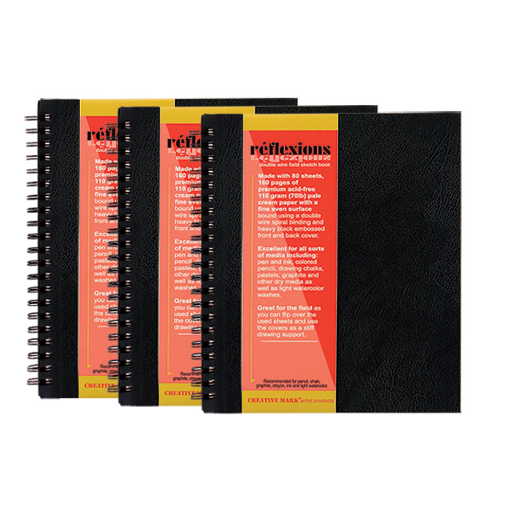 Reflexions Double Wire Sketch Book 5.5x8.5