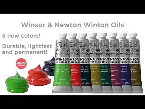 See NEW Winsor & Newton Winton Oil Colors