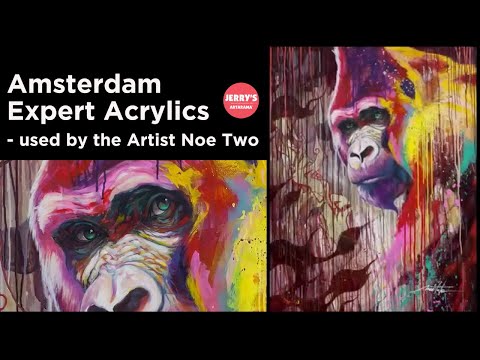 Watch Amsterdam Expert Acrylics in action with the colorful artist, Noe Two