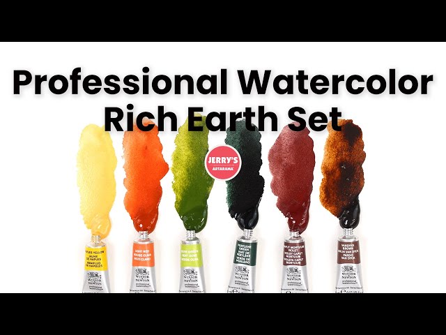 See Professional Watercolor Rich Earth Set by Winsor & Newton