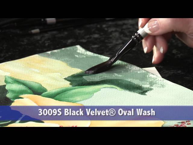 Silver Brush Black Velvet® Watercolor Brush Series 3014S Wash 2