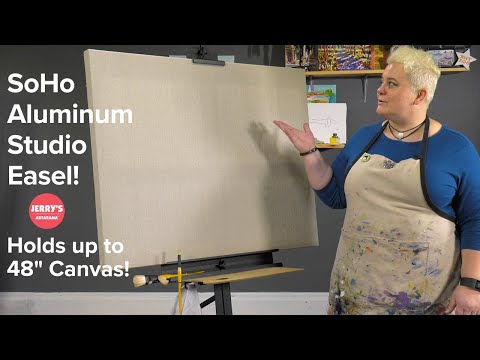 SoHo Aluminum Studio Easel - Major Bang for your Buck!