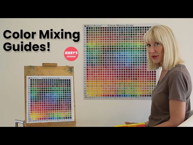 Magic Palette Color Mixing Guides - How to Mix Colors!
