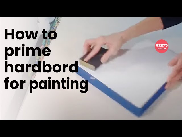 How to Prime Hardbord for Painting