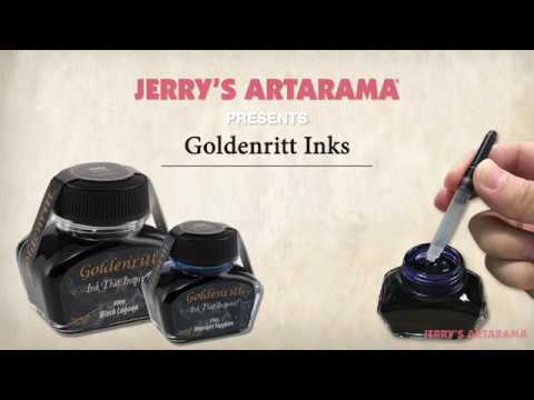 Goldenritt Inks Product Demo by Ira Goldstein