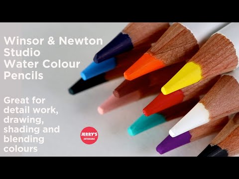 Learn Winsor & Newton Studio Water Colour Pencil Techniques