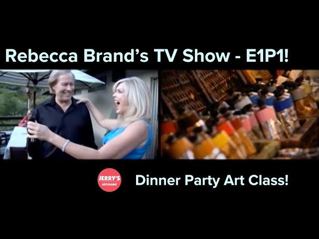Rebecca Brand's Dinner Party Art Class - TV Show Clip: Episode 1, Part 1