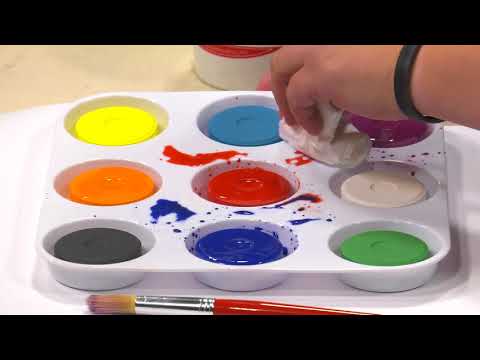 Non-Toxic Tempera Paint Cakes By First Impressions #2